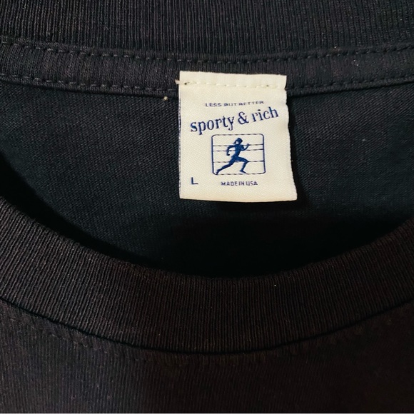 SPORTY & RICH T-SHIRT - Picture 3 of 4